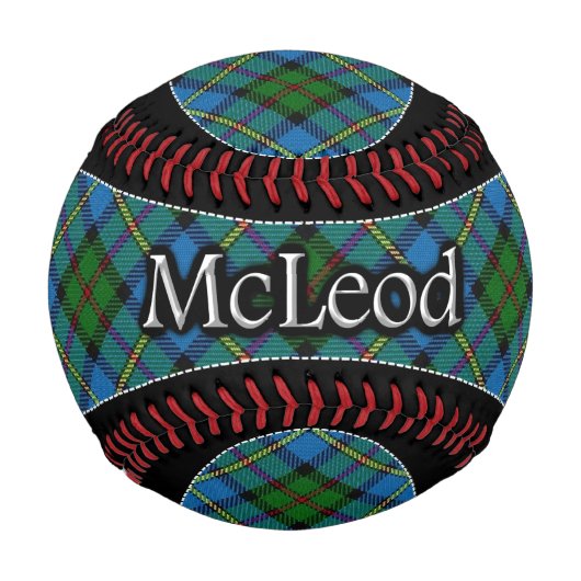 Clan McLeod MacLeod Scottish Dream Tartan Baseball (Vorderseite)