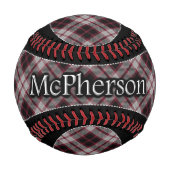 Clan McPherson MacPherson Scottish Dream Tartan Baseball (Vorderseite)