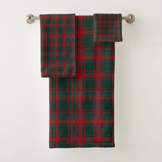 Clan Middleton Tartan Kariert Badhandtuch Set (Insitu)