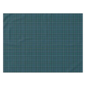 Clan Miller Bright Blue und Green Scottish Tartan Tischdecke (Vorderseite (Horizontal))