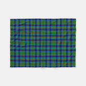 Clan Miller Tartan Kariert Fleecedecke (Vorderseite (Horizontal))