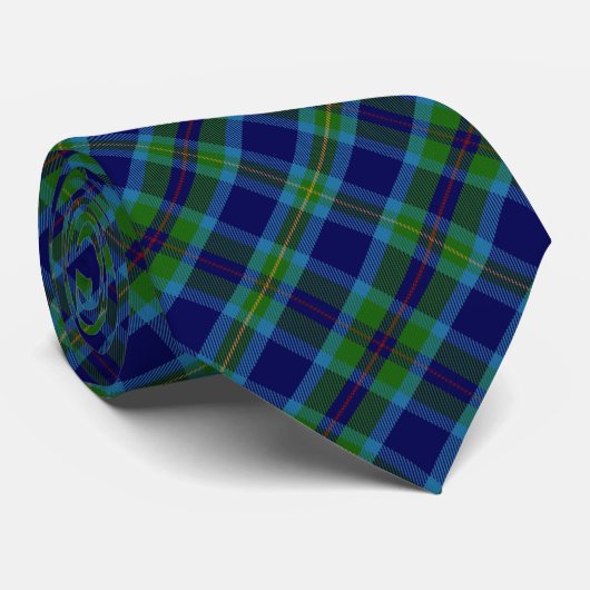 Clan Miller Tartan Krawatte (Gerollt)