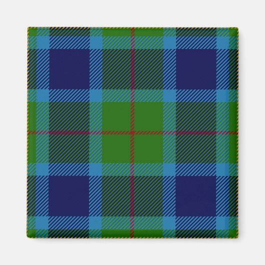 Clan Miller Tartan Magnet (Vorne)