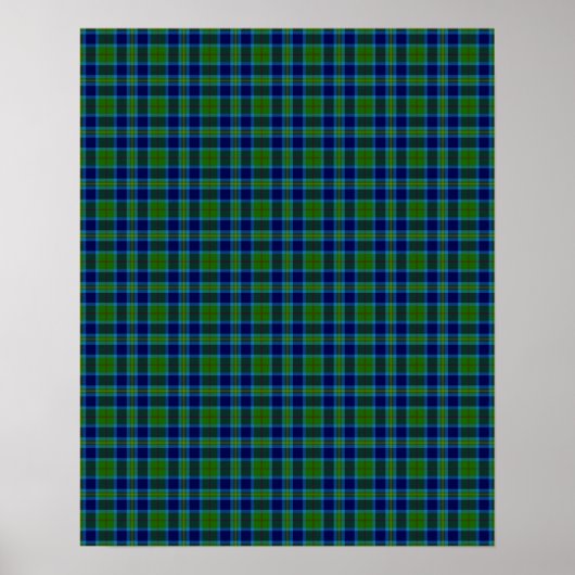 Clan Miller Tartan Poster (Vorne)
