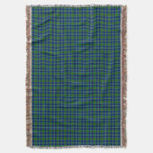 Clan-MillerTartan Decke (Vorderseite Vertikal)
