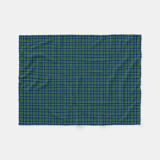 Clan-MillerTartan Fleecedecke (Vorderseite (Horizontal))