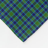 Clan-MillerTartan Fleecedecke (Ecke)