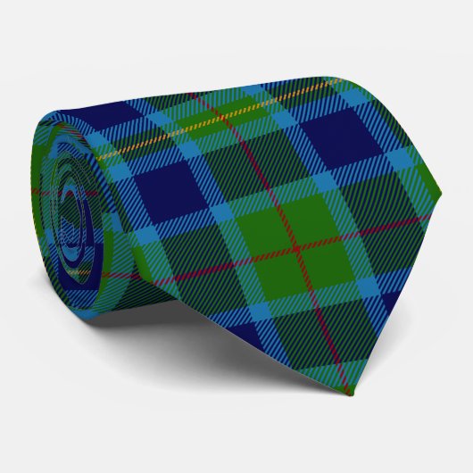 Clan-MillerTartan Krawatte (Gerollt)