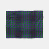 Clan Mitchell Tartan Fleecedecke (Vorderseite (Horizontal))