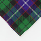 Clan Mitchell Tartan Kariert Fleecedecke (Ecke)