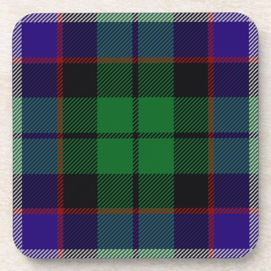 Clan Mitchell Tartan Kariert Getränkeuntersetzer (Vorderseite)