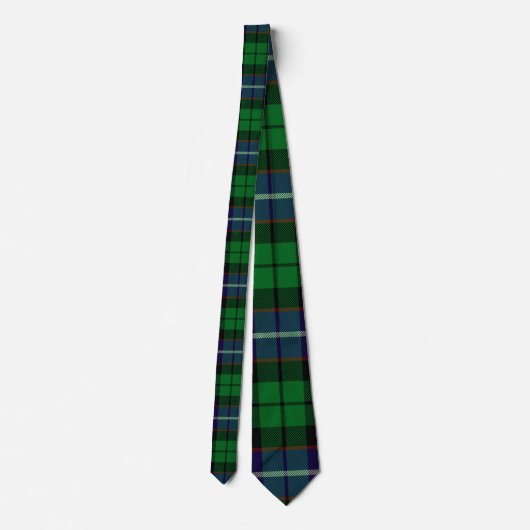 Clan Mitchell Tartan Krawatte (Rückseite)