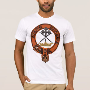 Clan moffat Familienwappen und Targe T-Shirt