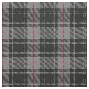 Clan Moffat grauer schwarzer roter schottischer Stoff