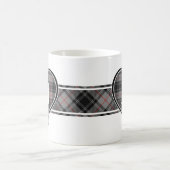 Clan Moffat Tartan Herz Kaffeetasse (Mittel)