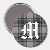 Clan Moffat Tartan Kariert Accents Magnet (Vorderseite/Rückseite)