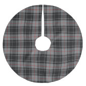 Clan Moffat Tartan Polyester Weihnachtsbaumdecke (Vorderseite)