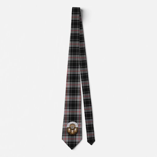 Clan Moffat Tartan und Sporran Krawatte (Vorderseite)