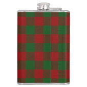 Clan Moncreiffe Moncrief Tartan-alte Flachmann (Rückseite)