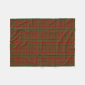 Clan Monro Tartan Fleecedecke (Vorderseite (Horizontal))