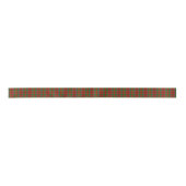 Clan Monro Tartan Satinband (Vorderseite)