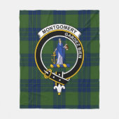 Clan Montgomery Jagd Tartan Kariert Fleecedecke (Vorderseite)