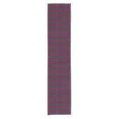 Clan Montgomery Lila Scottish Tartan Kurzer Tischläufer (Vorderseite)