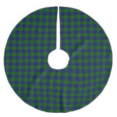 Clan Montgomery Tartan Polyester Weihnachtsbaumdecke (Vorderseite)