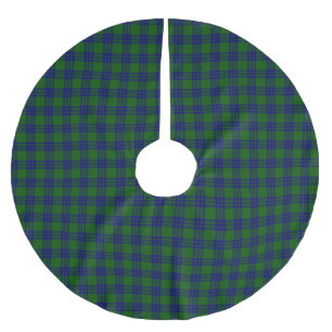 Clan Montgomery Tartan Polyester Weihnachtsbaumdecke