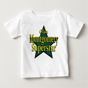 Clan-Montgomerysuperstar-Säuglings-T - Shirt