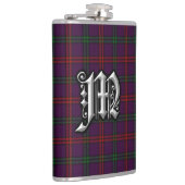 Clan-Montgomerytartan-alte Schottland-Flasche Flachmann (Rechts)