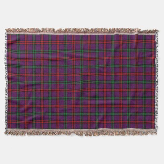 Clan-MontgomeryTartan Decke (Vorderseite)