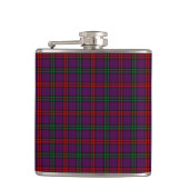 Clan-MontgomeryTartan Flachmann (Vorderseite)