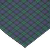 Clan Morrison Green und Blue Scottish Tartan Tischdecke (Schrägansicht)