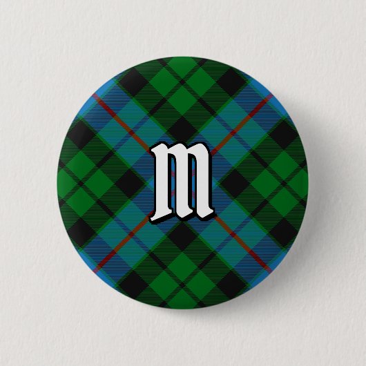Clan Morrison Hunting Tartan Button (Vorderseite)