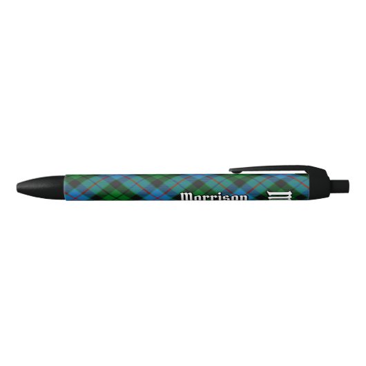 Clan Morrison Hunting Tartan Ink Pen Kugelschreiber (Oberseite)