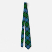 Clan Morrison Hunting Tartan Neck Tie Krawatte (Rückseite)