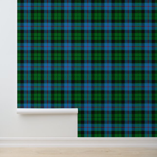 Clan Morrison Hunting Tartan Tapete (Anwendung)