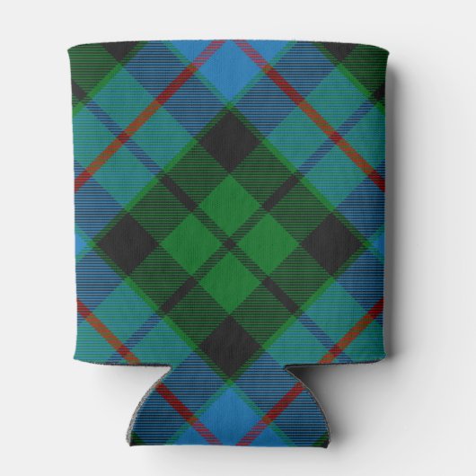 Clan Morrison Jagd Tartan Can Cooler Dosenkühler (Rückseite)