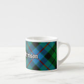 Clan Morrison Jagd Tartan Espresso Cup Espressotasse (Rechts)