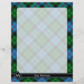 Clan Morrison Jagd Tartan Flyer (Vorne)