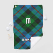 Clan Morrison Jagd Tartan Golf Handtuch (Insitu)