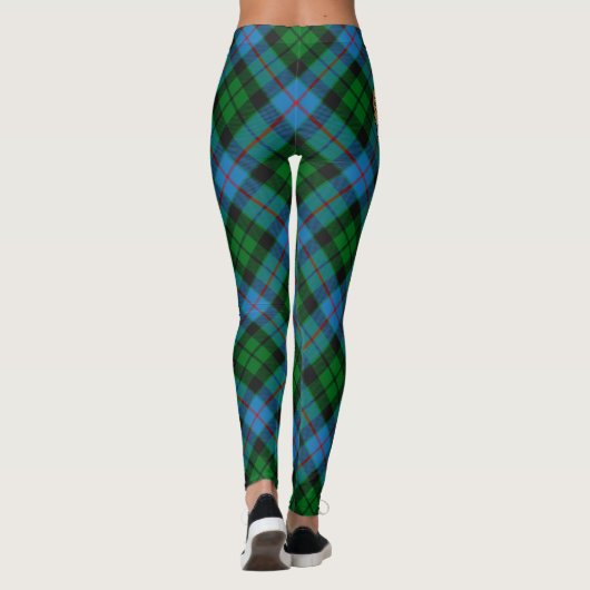 Clan Morrison Jagd Tartan Leggings (Rückseite)