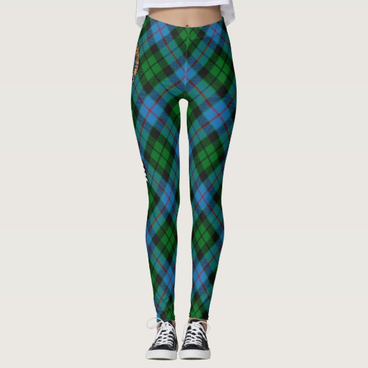 Clan Morrison Jagd Tartan Leggings (Vorderseite)