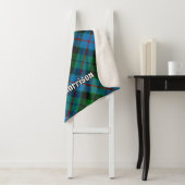 Clan Morrison Jagd Tartan Sherpa Blanket Sherpadecke (Beispiel)