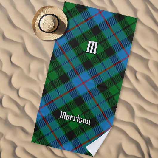 Clan Morrison Jagd Tartan Strandtuch