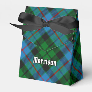Clan Morrison Junting Tartan Favor Box Geschenkschachtel