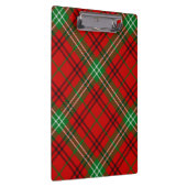 Clan Morrison Red Tartan Clipboard Klemmbrett (Rechts)