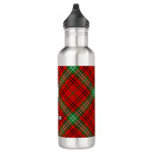 Clan Morrison Red Tartan Edelstahlflasche (Rechts)