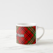 Clan Morrison Red Tartan Espresso Cup Espressotasse (Rechts)